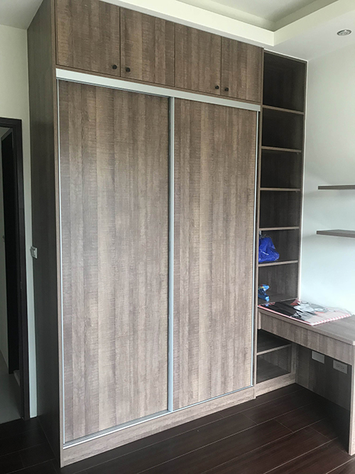 新北市臥房房間系統櫃