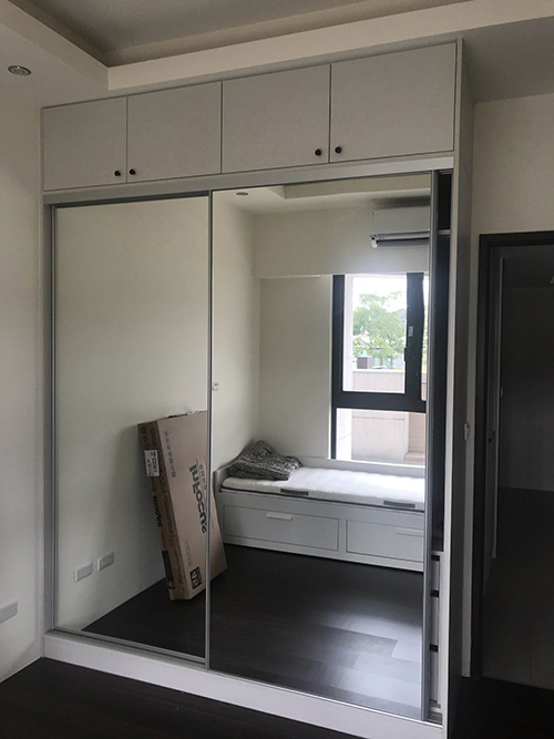 新北市臥房房間系統櫃