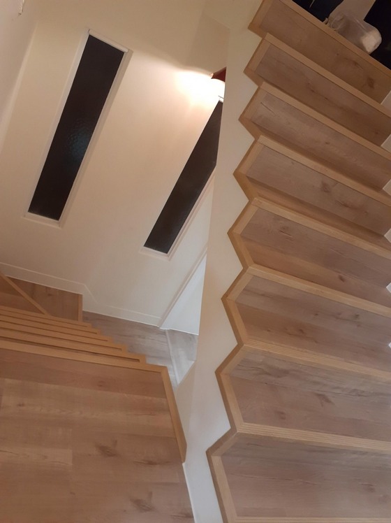 台中木地板-樓梯地板